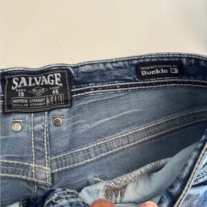 Salvage Light Blue Denim Pants